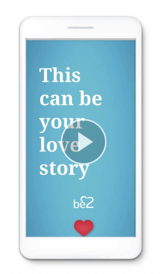 スマートフォンでのストーリーズ広告表示例1