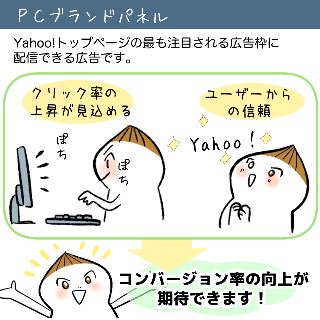 Yahoo!ブランドパネル広告の設定方法