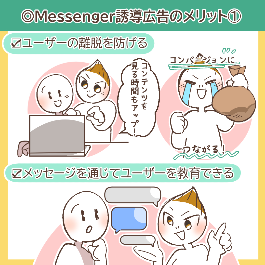 Messenger広告のメリット
