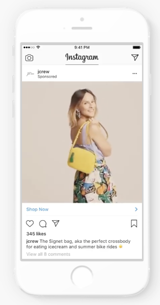Instagramのフィード画面のスクリーンショット