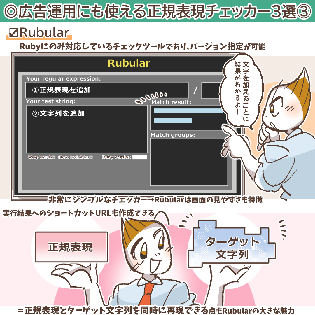 完全版】広告運用で使う正規表現｜GA4・GTMの頻出パターン＆実践テクニック | デジマラボ [Digima Labo] by  NpvaSphere(旧チャンキョメ)