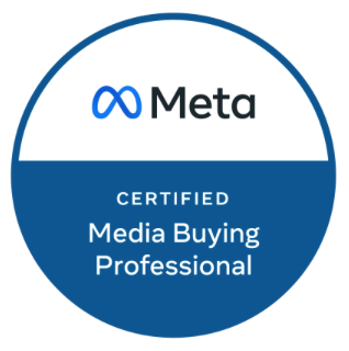 Meta認定メディアバイイングエキスパートのバッジ