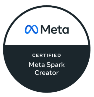 Meta認定Sparkクリエイターのバッジ